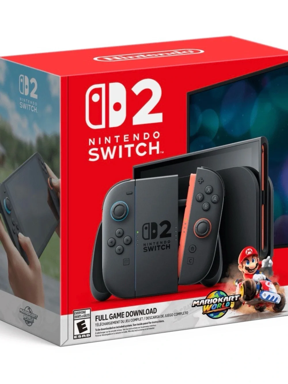 New in Box. Nintendo Switch 2- Mario Kart World Bundle.